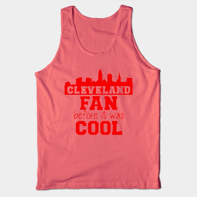 Cleveland Fan Tank Top by LowcountryLove